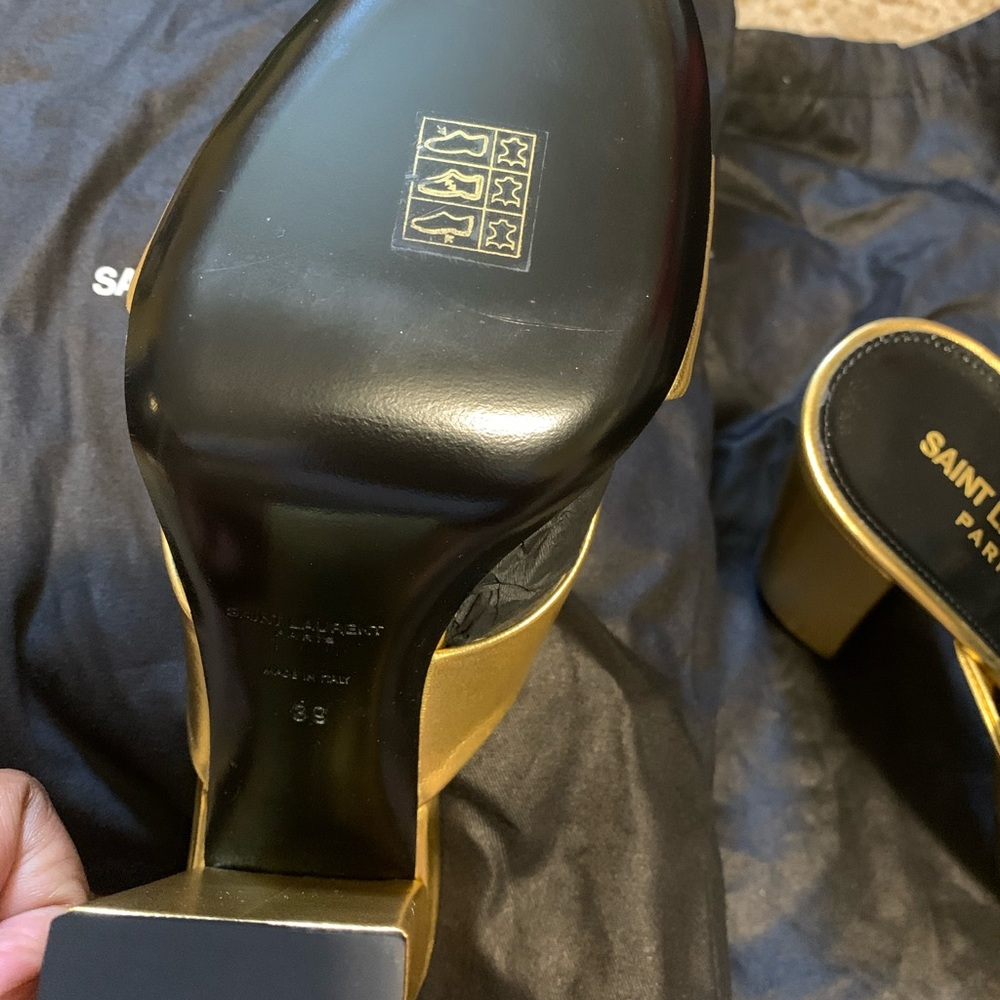 Just Like New Saint Laurent Mules! - Picture 13 of 15